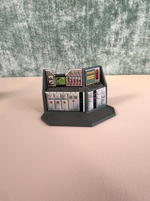 1982 Star Wars Micro Collection Hoth Ion Cannon Computer Consoles | Vintage Kenner Set of 2