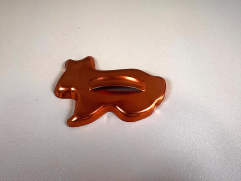 Set of 5 Copper Animal-Shaped Cookie Cutters