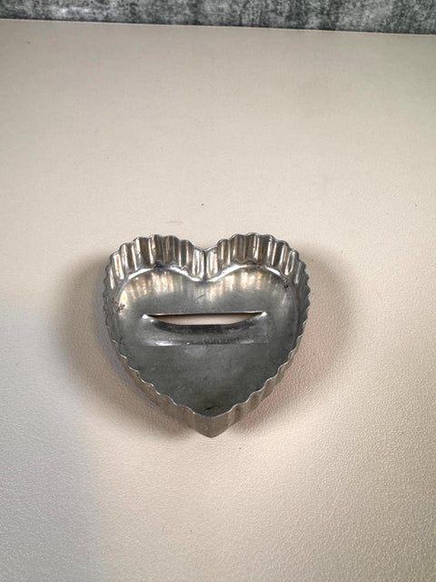Set of 5 Vintage Aluminum Cookie Cutters with Handles
