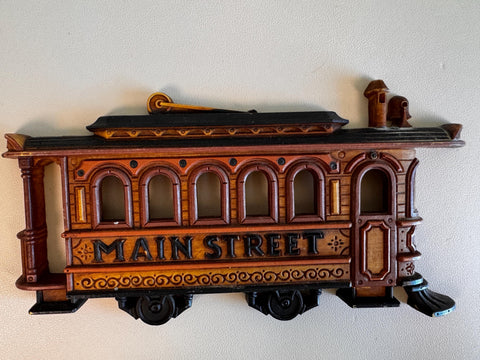 1975 Homco Main Street Wall Decor