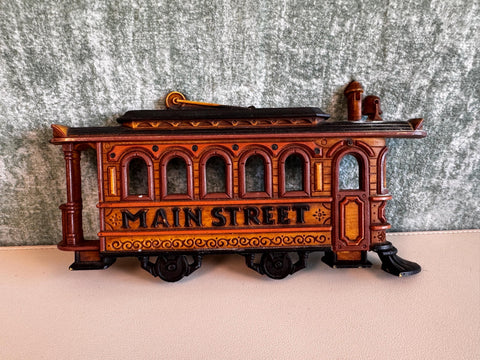 1975 Homco Main Street Wall Decor