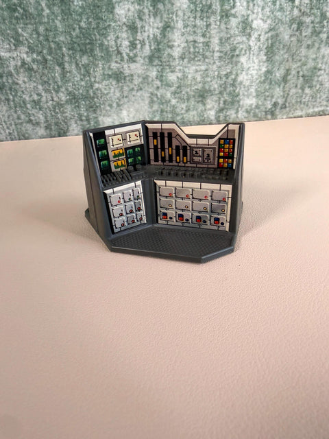 1982 Star Wars Micro Collection Hoth Ion Cannon Computer Consoles | Vintage Kenner Set of 2