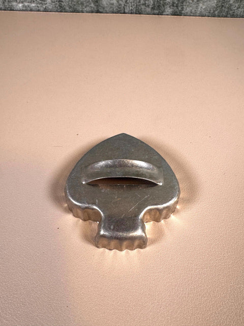 Set of 5 Vintage Aluminum Cookie Cutters with Handles